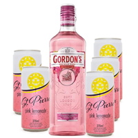 Gin Gordon´s Pink + 5 St. Pierre
